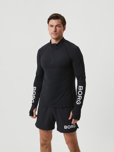 Björn Borg Borg Midlayer Half Zip Svart, L