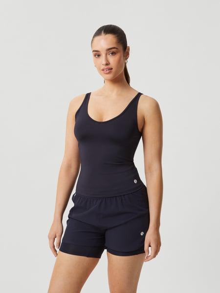 Björn Borg Ace Deep V Tank Marinblå, L