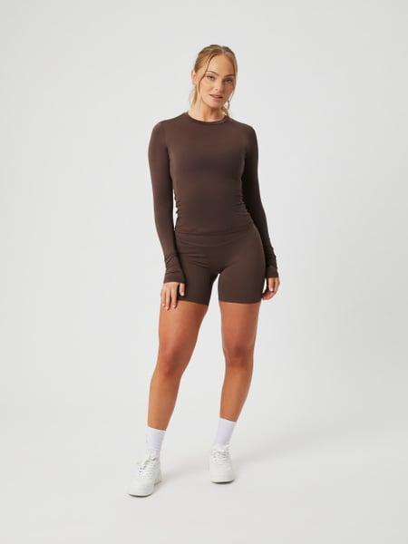 Björn Borg Studio Alice Highwaist Shorts Brun, L