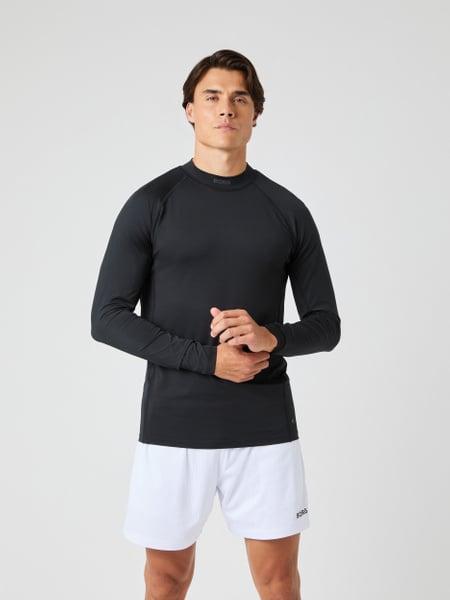 Björn Borg Borg Mock Neck Ls T-shirt Svart, L