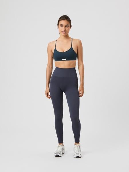 Björn Borg Studio Seamless Ribbed Tights Grå, L