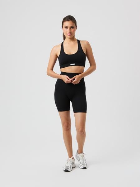 Björn Borg Studio Seamless Ribbed Shorts Svart, L