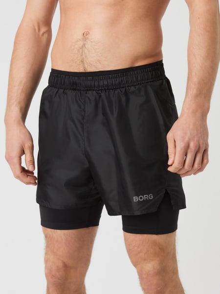 Björn Borg Borg Running Shorts 2 In 1 Svart, M