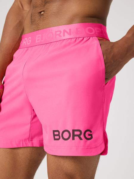 Björn Borg Borg Shorts 6 Inch Rosa, L