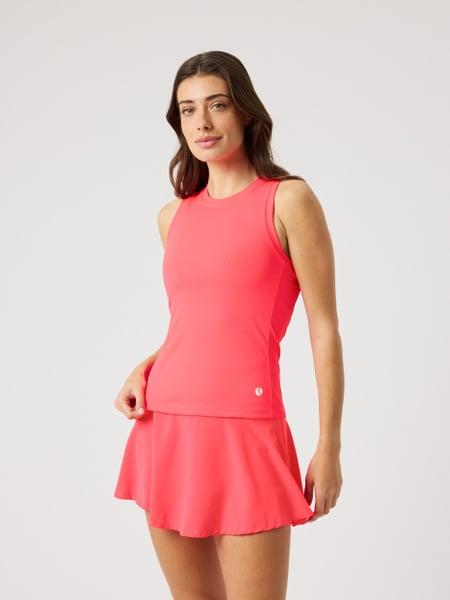 Björn Borg Ace Pocket Ribbed Tank Top Rosa, L