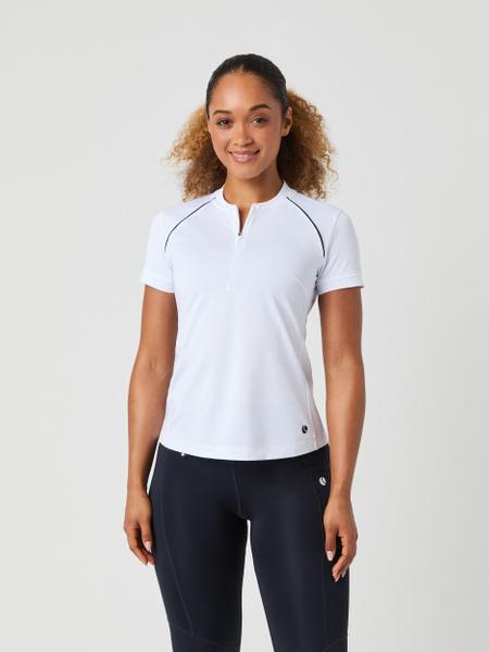 Björn Borg Ace Zip Polo Shirt Vit, L