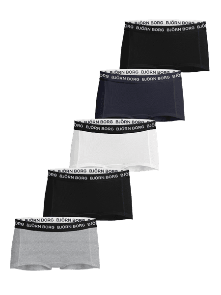 Björn Borg Cotton Stretch Boxer Shorts 5-pack Multi, 122-128