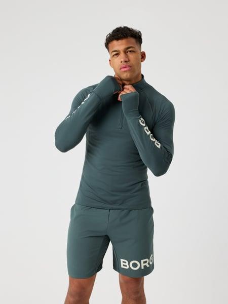 Björn Borg Borg Midlayer Half Zip Grön, L