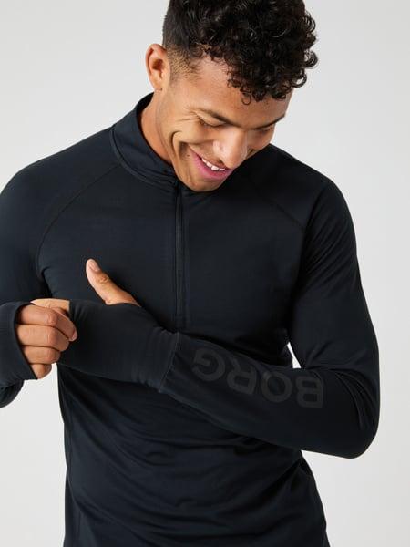 Björn Borg Borg Midlayer Half Zip Svart, L