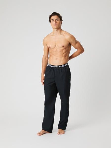 Björn Borg Core Woven Logo Pyjama Pants Svart, L