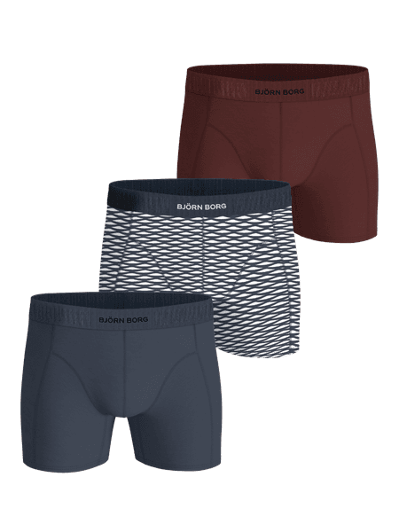 Björn Borg Organic Cotton Stretch Boxers 3-pack Multi, L