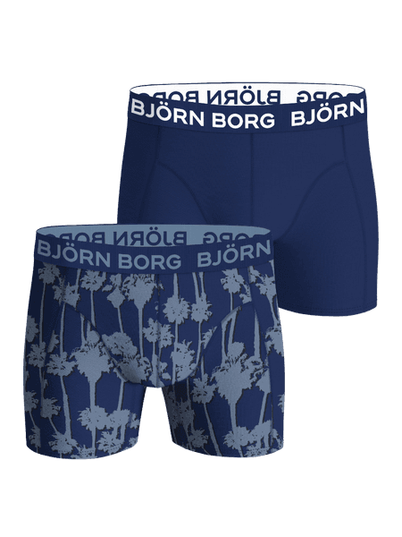 Björn Borg Bamboo Boxers 2-pack Blå, L