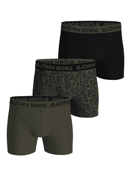 Björn Borg Cotton Stretch Boxers 3-pack Multi, 122-128