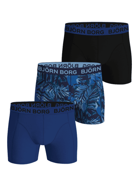 Björn Borg Cotton Stretch Boxers 3-pack Multi, 122-128