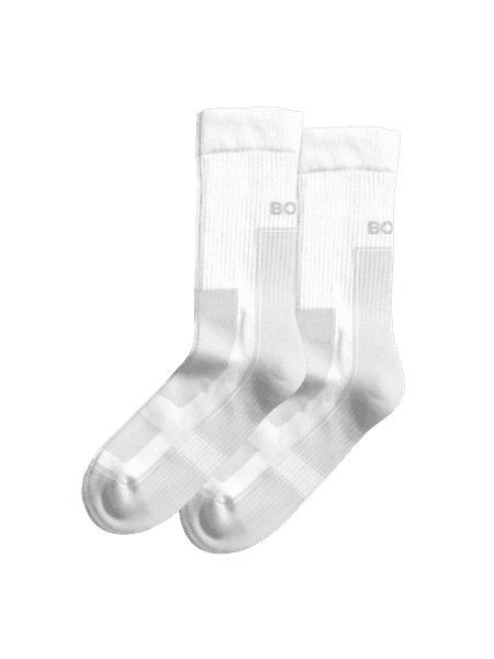 Björn Borg Performance Crew Socks 2-pack Vit, 35-38