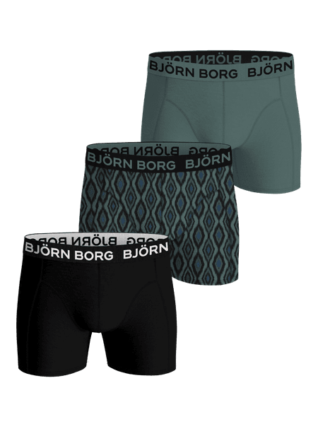 Björn Borg Bamboo Cotton Blend Boxers 3-pack Svart, L