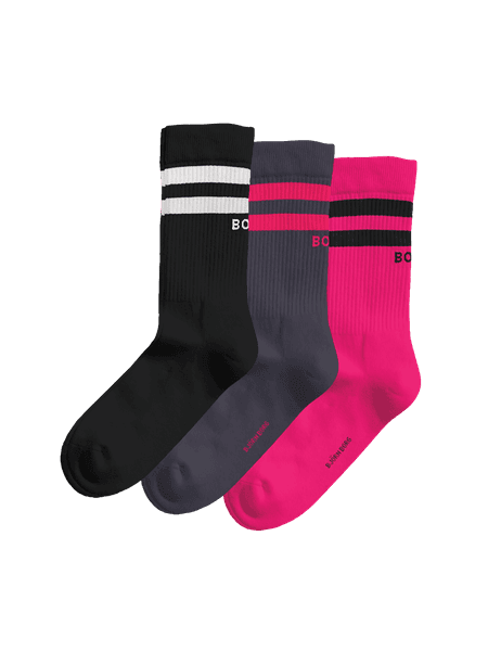 Björn Borg Core Crew Socks 3-pack Svart, 36-40