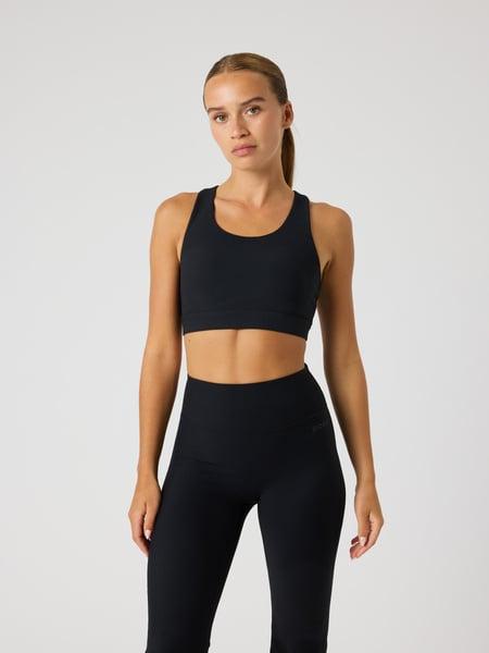 Björn Borg Studio Premium Rib Sports Bra Svart, L