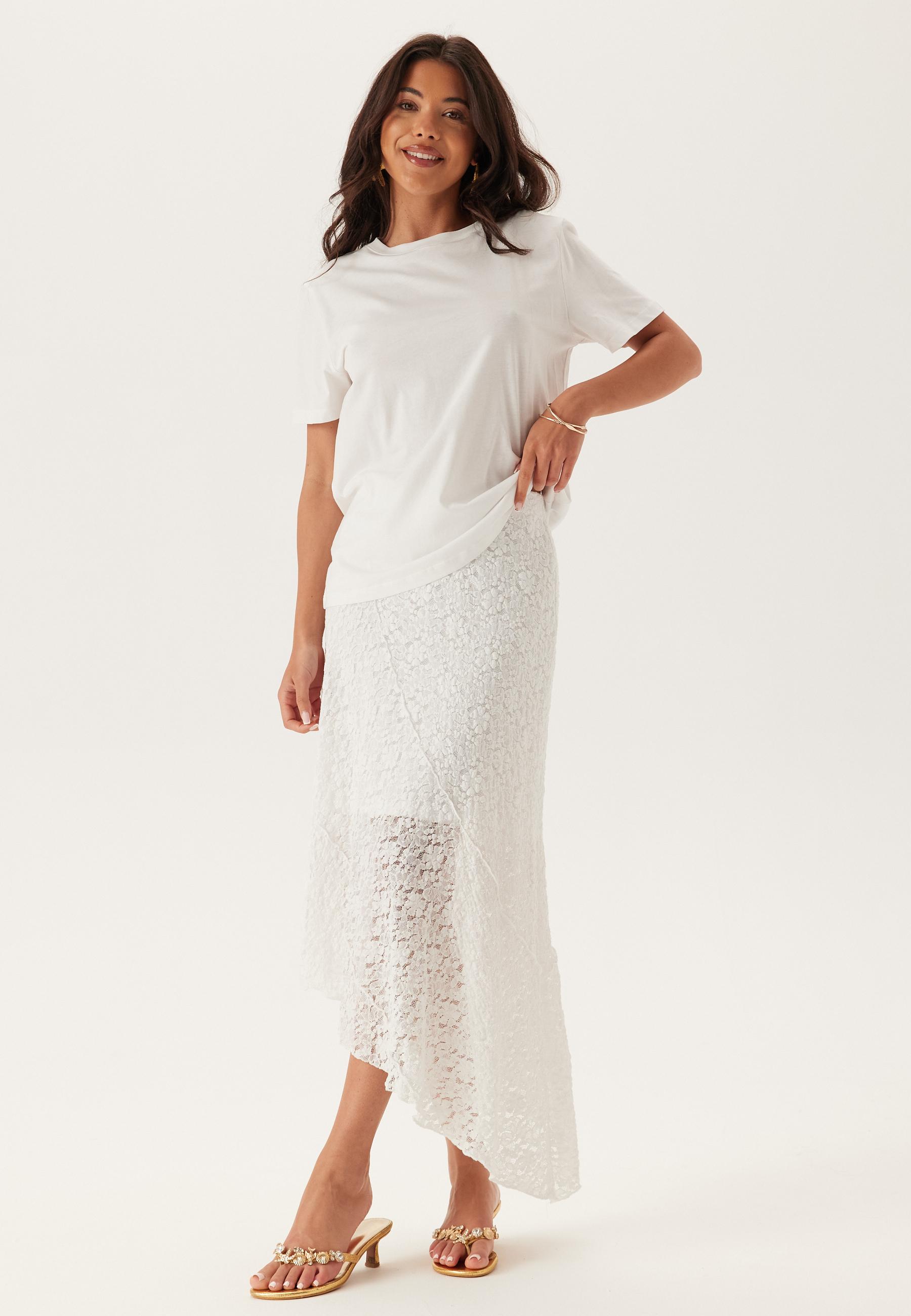 Asymmetric Lace Skirt 1