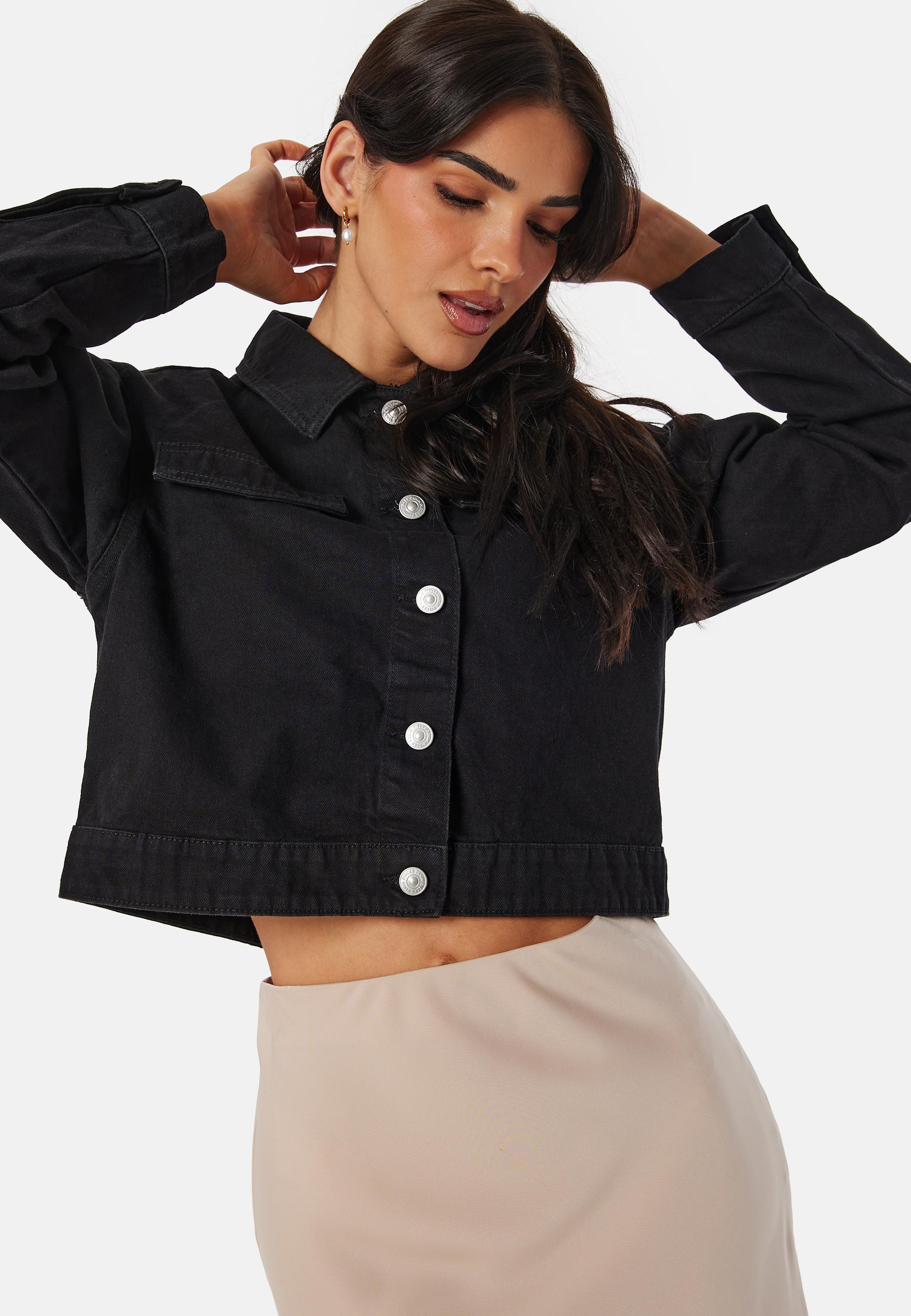 Pctessie LS denim jacket