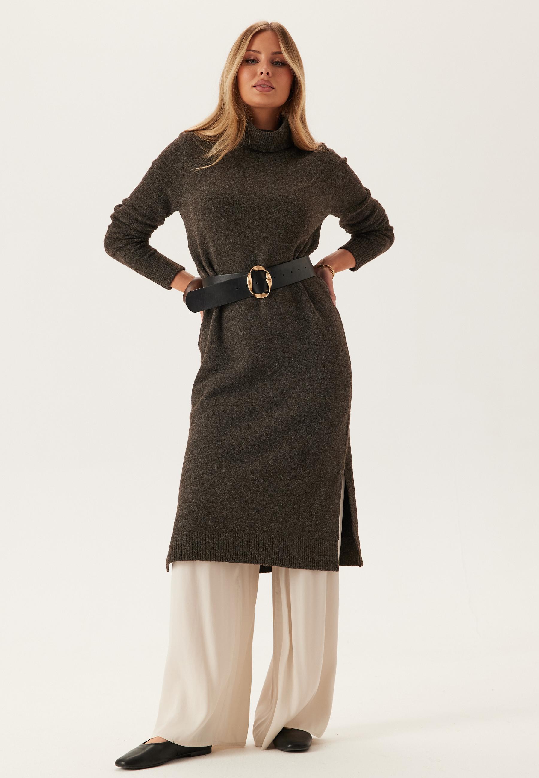 Vmboom Ls Rollneck Dress