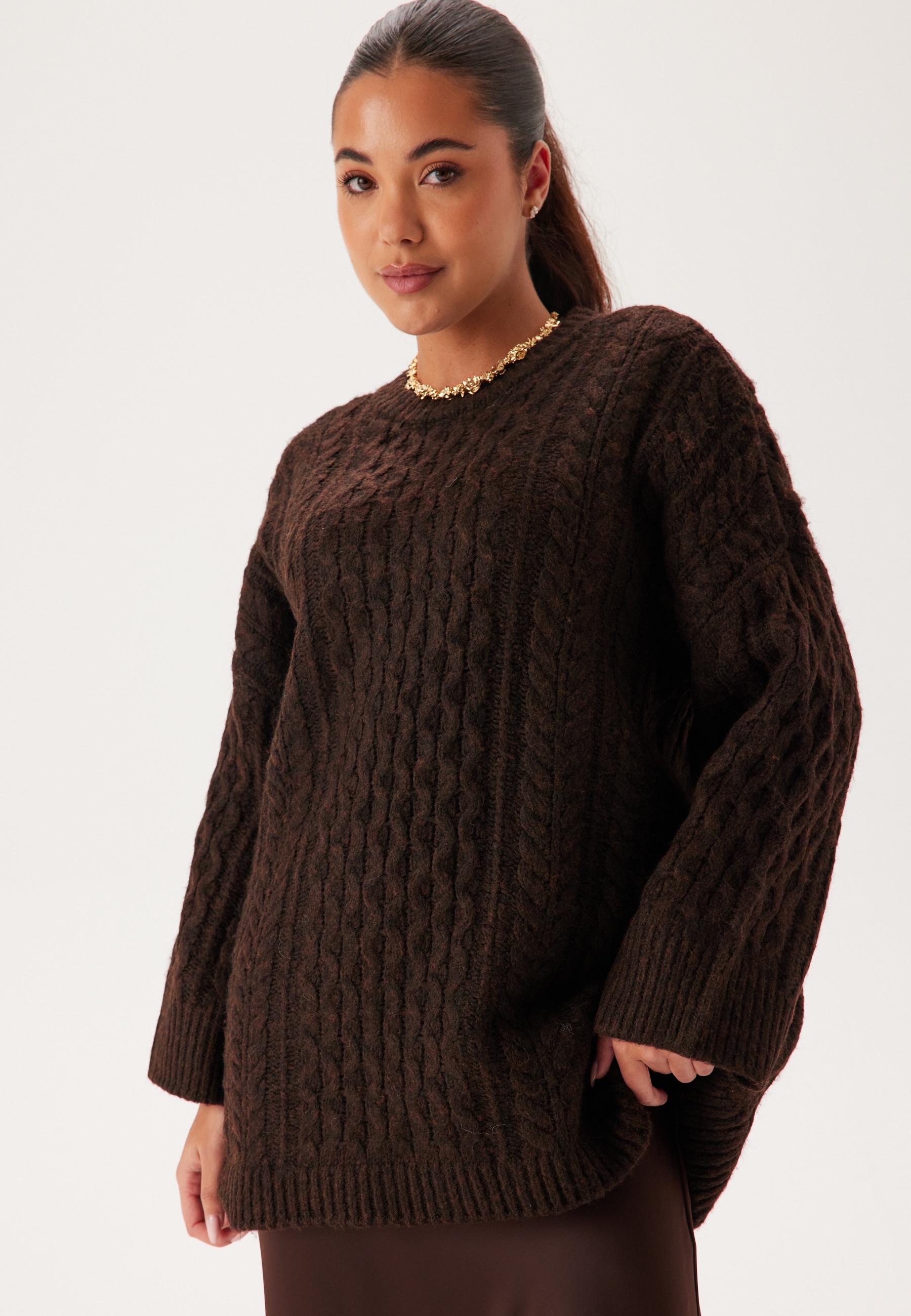 Vikaia L/S OVERSIZE CABLE KNIT 1