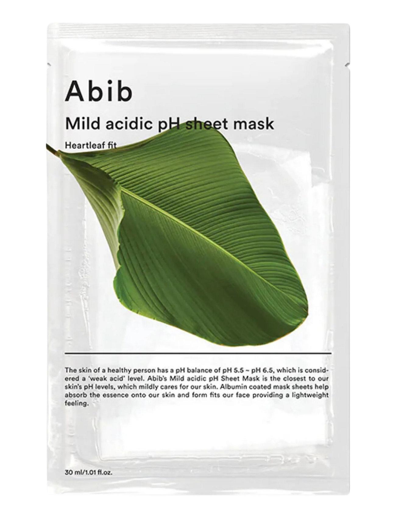 Abib Mild Acidic Ph Sheet Mask Heartleaf Fit - - 1 PC
