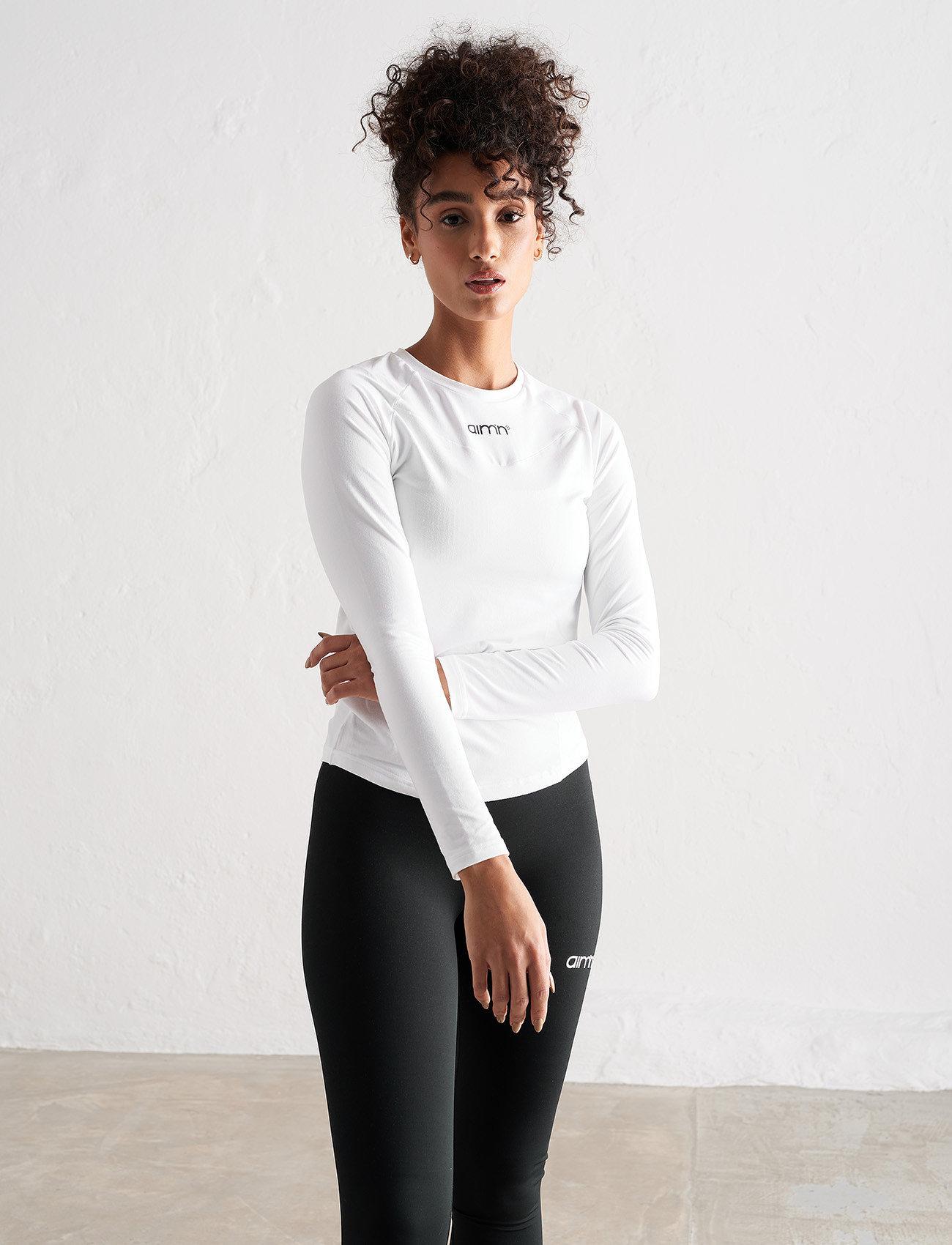 aim´n Luxe Seamless Crop Long Sleeve - - M
