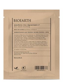 Bioearth Bioearth Face Sheet Mask Renewing - Snail Extract - - 15 ml 1