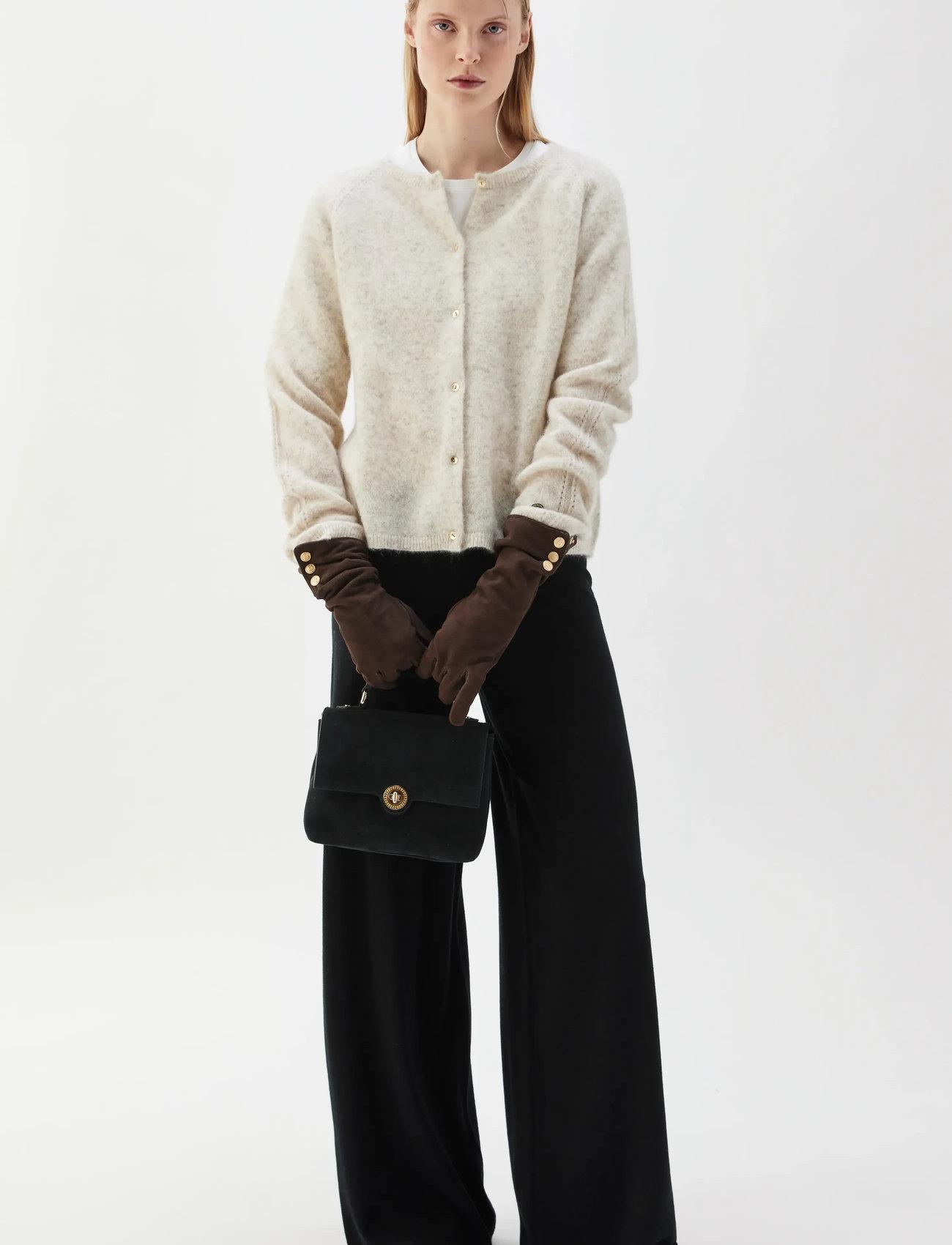 BUSNEL Lisalou Cableknit Collar Cape - - S