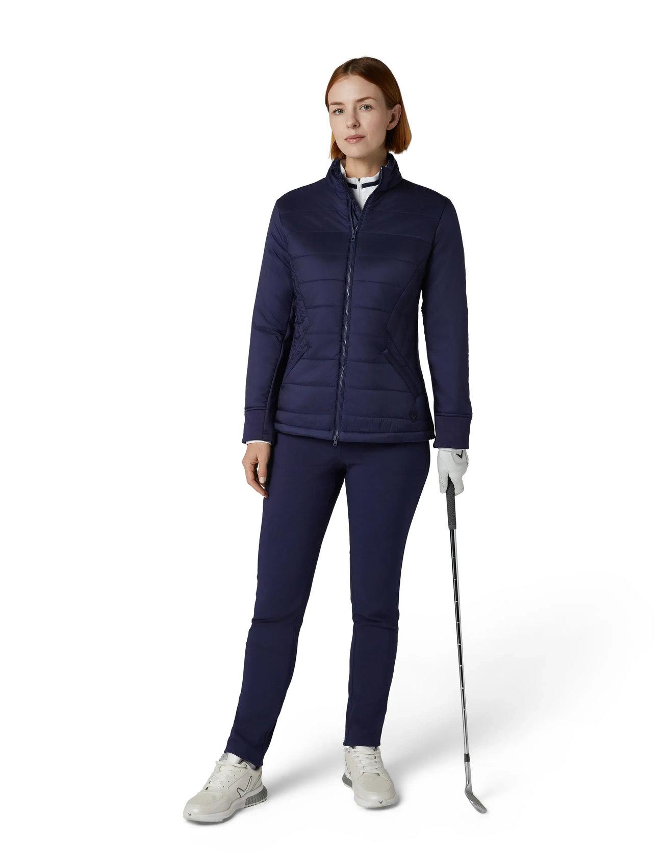 Callaway Lightly Insulated Mixed Media 1/4 Zip - - XS