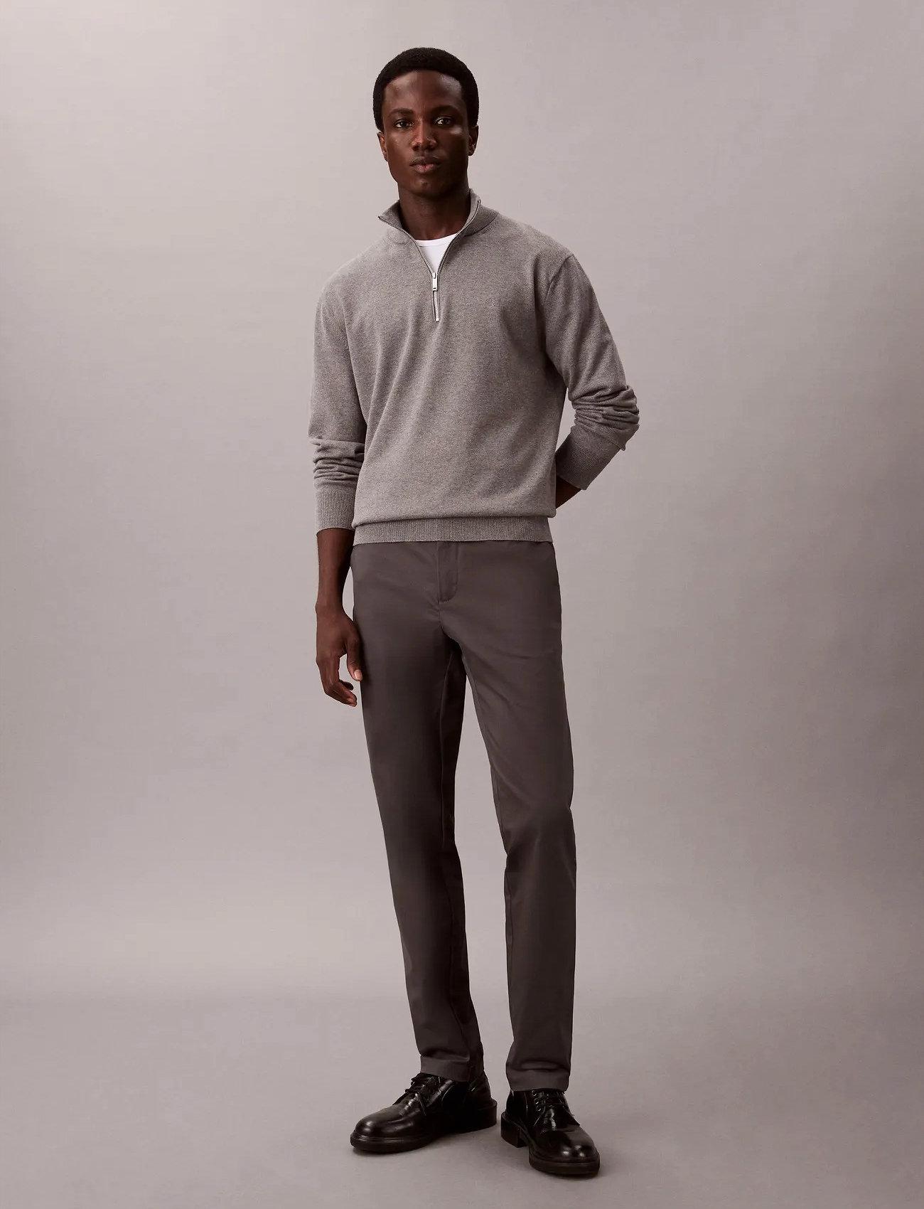 Calvin Klein Slim Sateen Chino Trouser - - 29 x 32 8