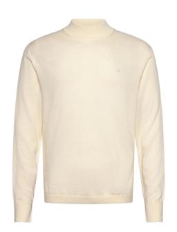 Calvin Klein Ls Merino Mock Neck Swtr 14Gg - - S 8