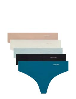 Calvin Klein Thong 5Pk - - XS 1
