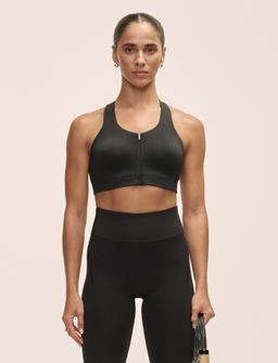 Casall Impact Zip Sports Bra - - 70 b 37
