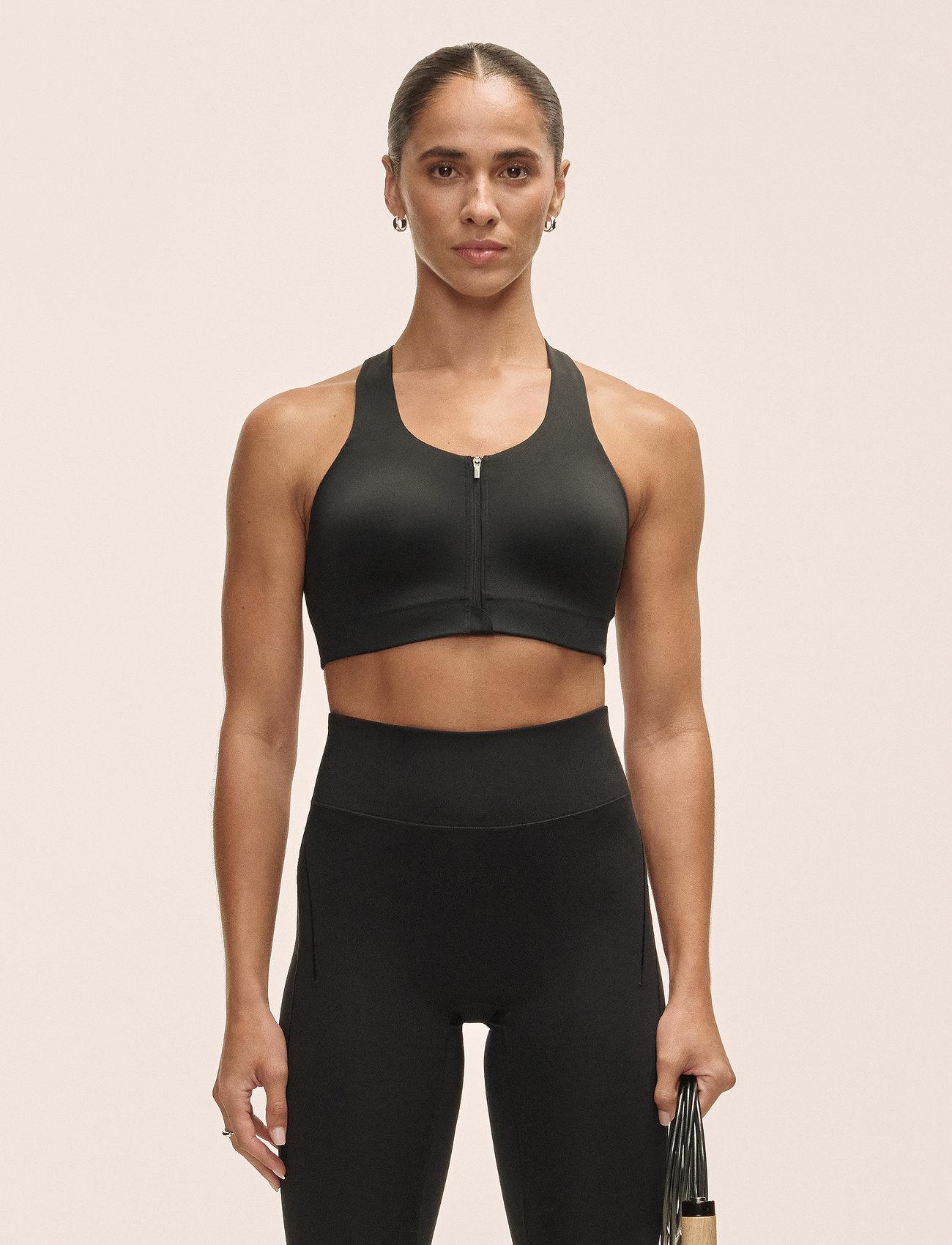 Casall Impact Zip Sports Bra - - 70 b 37