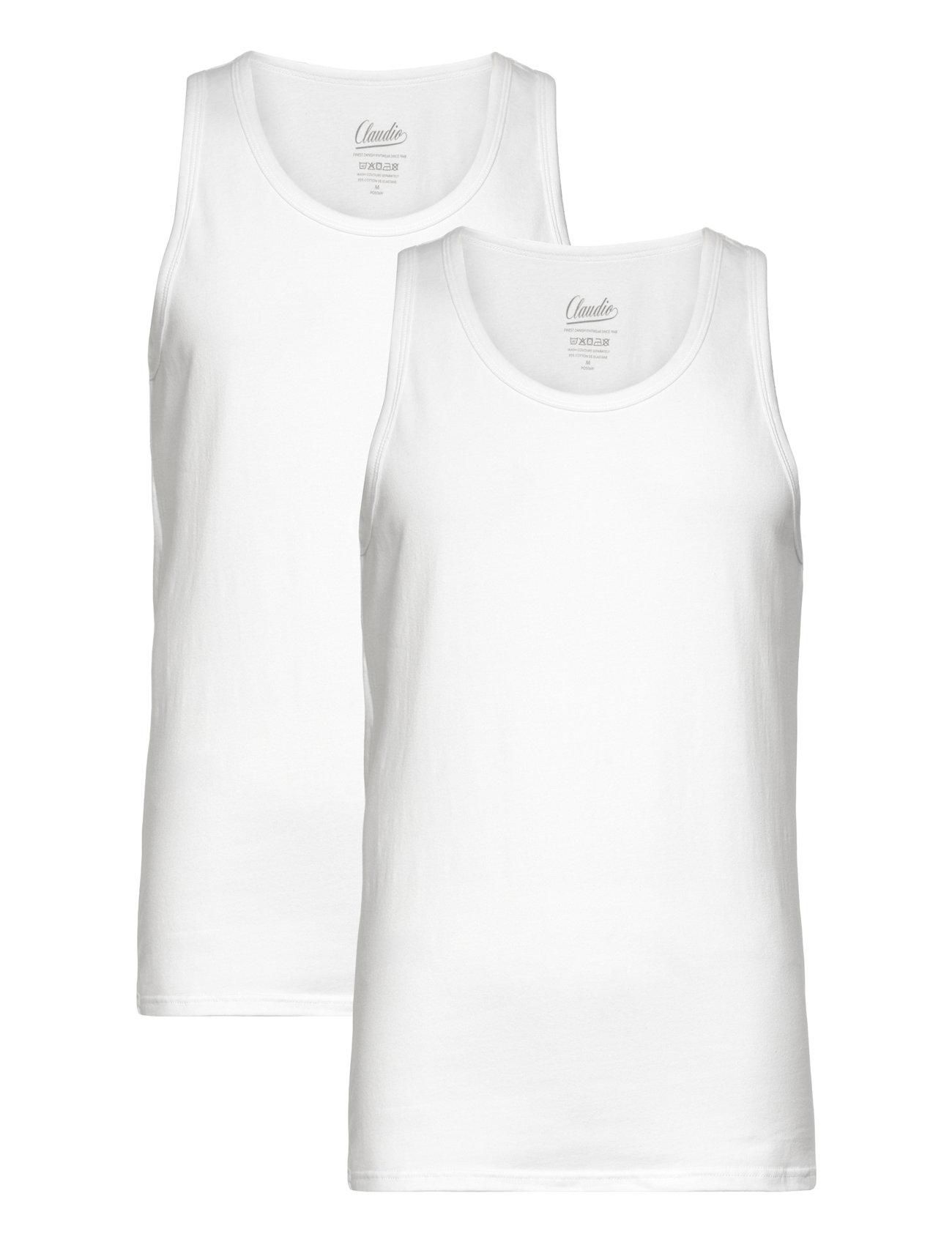 Claudio Claudio 2-Pack Tanktop Cotton - - L