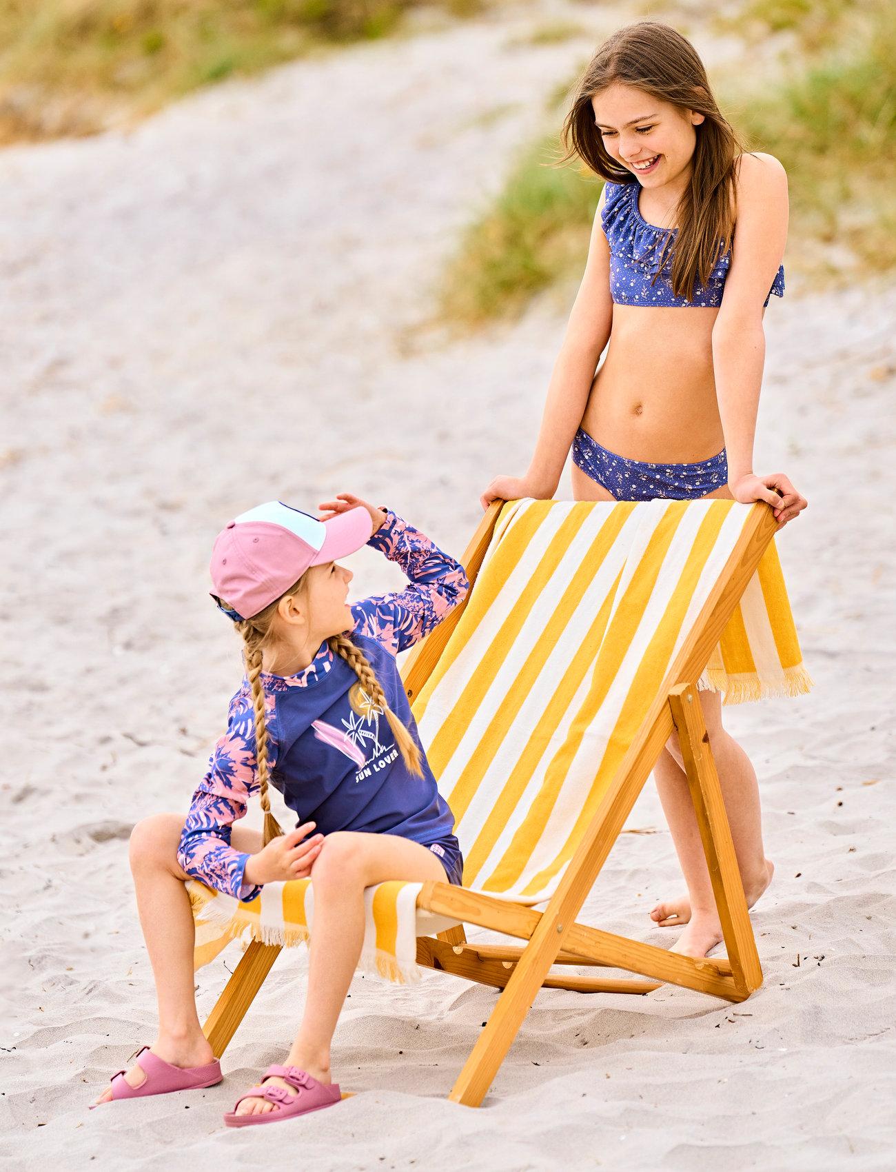 Color Kids Bikini W. Contrast Straps, Aop - - 92