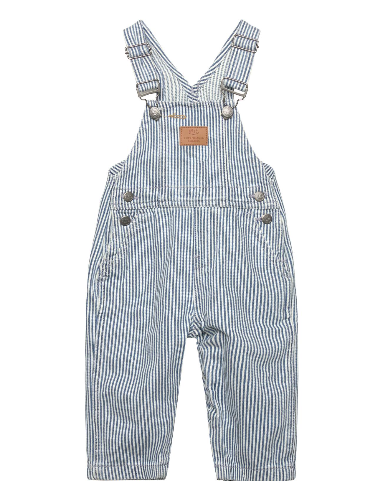 Copenhagen Colors Y/D Twill Baby Overalls - - 68