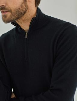 Davida Cashmere Man Zip Pockets Vest - - M 17