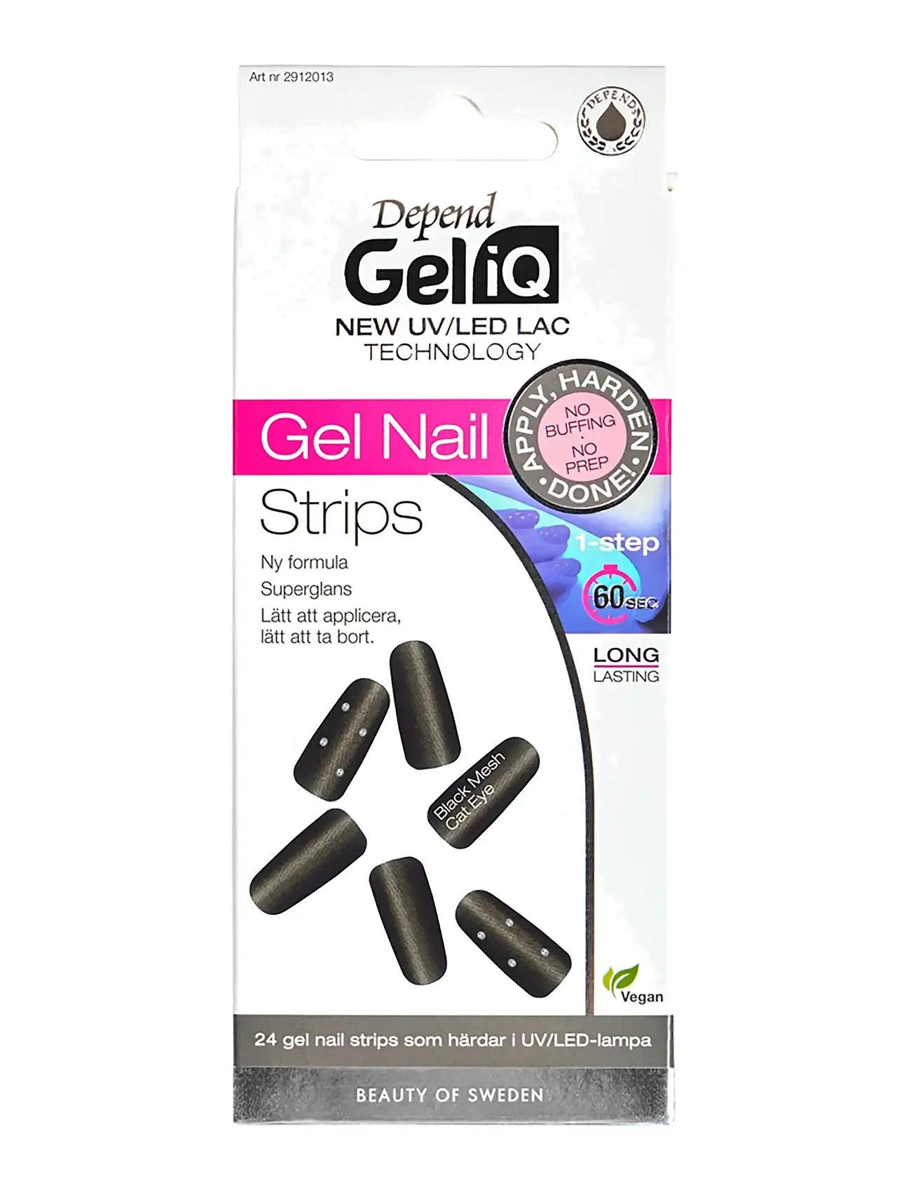 Depend Cosmetic Gel Iq Gel Nail Strips Mesh Cat Eye - - 1 ST