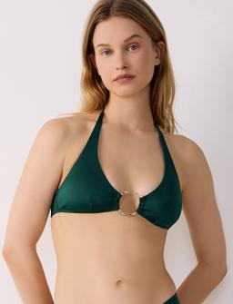 Etam Sables - Unwired Wireless Triangle Bra Swimsuit - - S 1