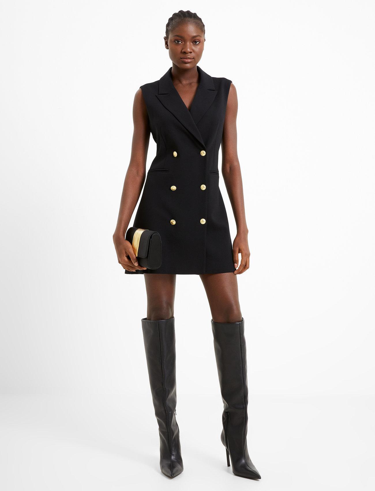 French Connection Whisper Slvlss Tux Dress - - 36