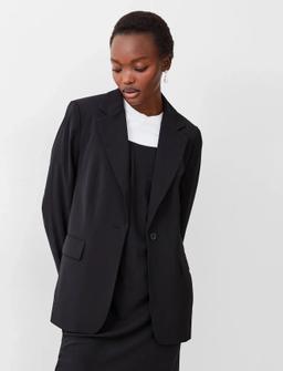 French Connection Whisper Slvlss Tux Dress - - 36 4