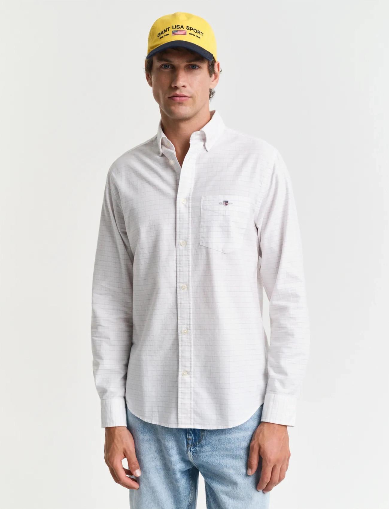 GANT Rel Heritage Poplin Stripe Ss Shrt - - S