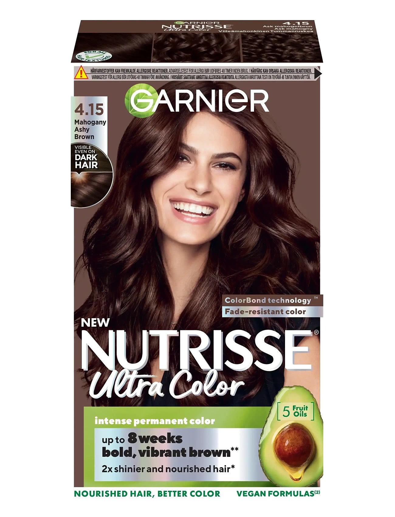 Garnier Garnier Nutrisse Ultra Color 4.15 Mahogany Ashy Brown - - 1 stk