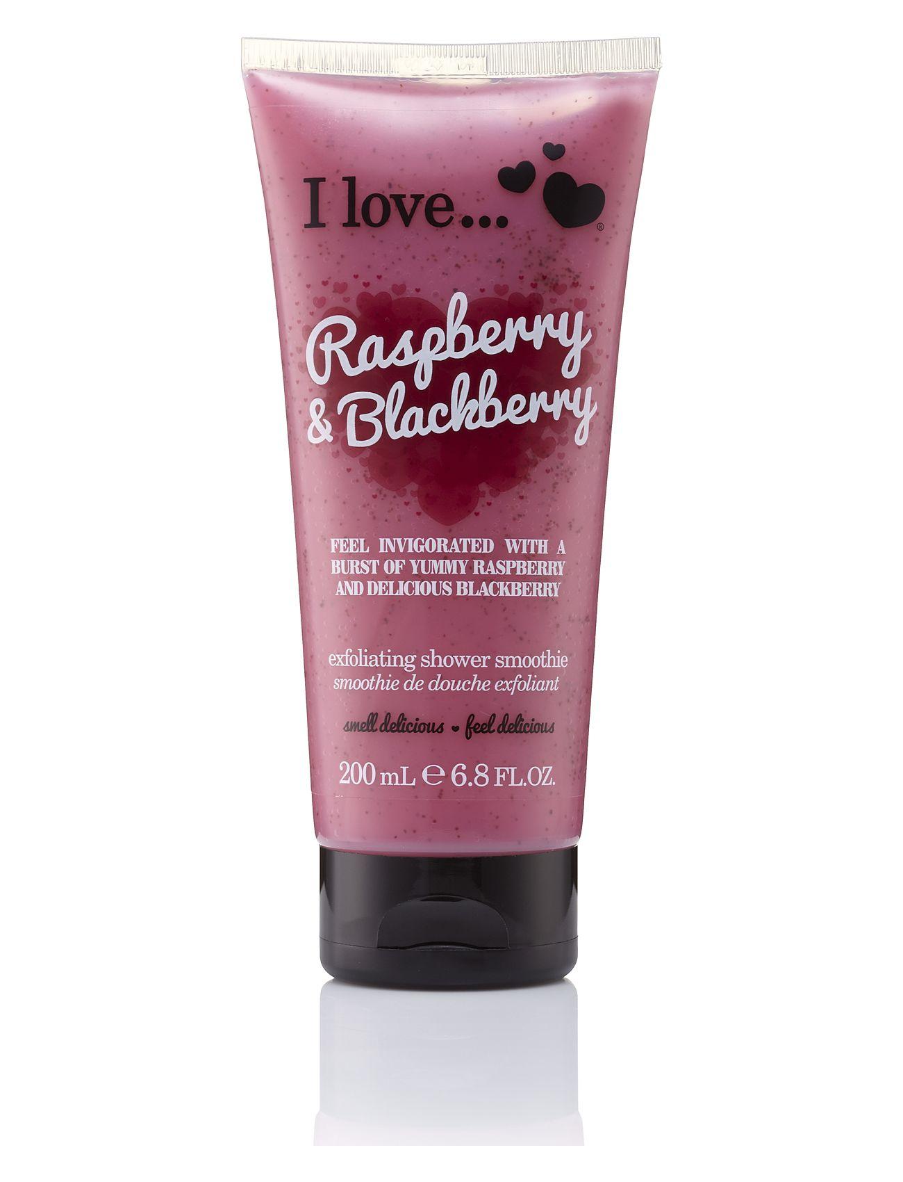 I LOVE I Love Exfoliating Shower Smoothie Raspberry Blackberry 200Ml - - 200 ml