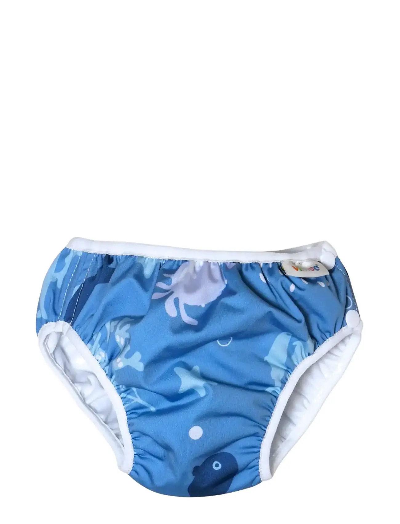 Imse Vimse Swim Diaper S 6-8Kg, Whale Frill - - S 6-8KG