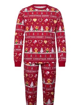 Happy Seasons Christmas Cookie Pyjamas Beige - - XS 1