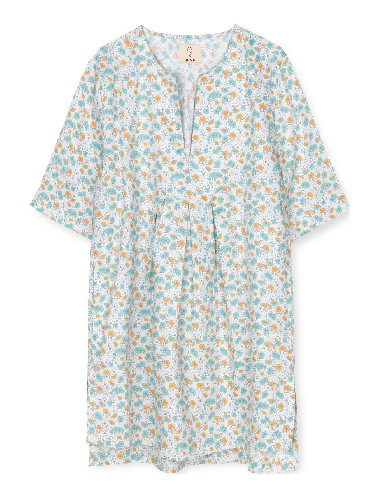 Juna Bæk&Bølge Beate Coat S/M Blå/Grøn - - S/M 21